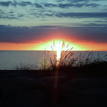 Kuestenbude Ahoi Grömitz Buitenkant foto